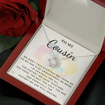 Gift for Cousin | Cousin Crew Necklace, Cousins and Best Friends, I Miss You Present, Gift for Birthday, Graduation, Thinking of You 2410K