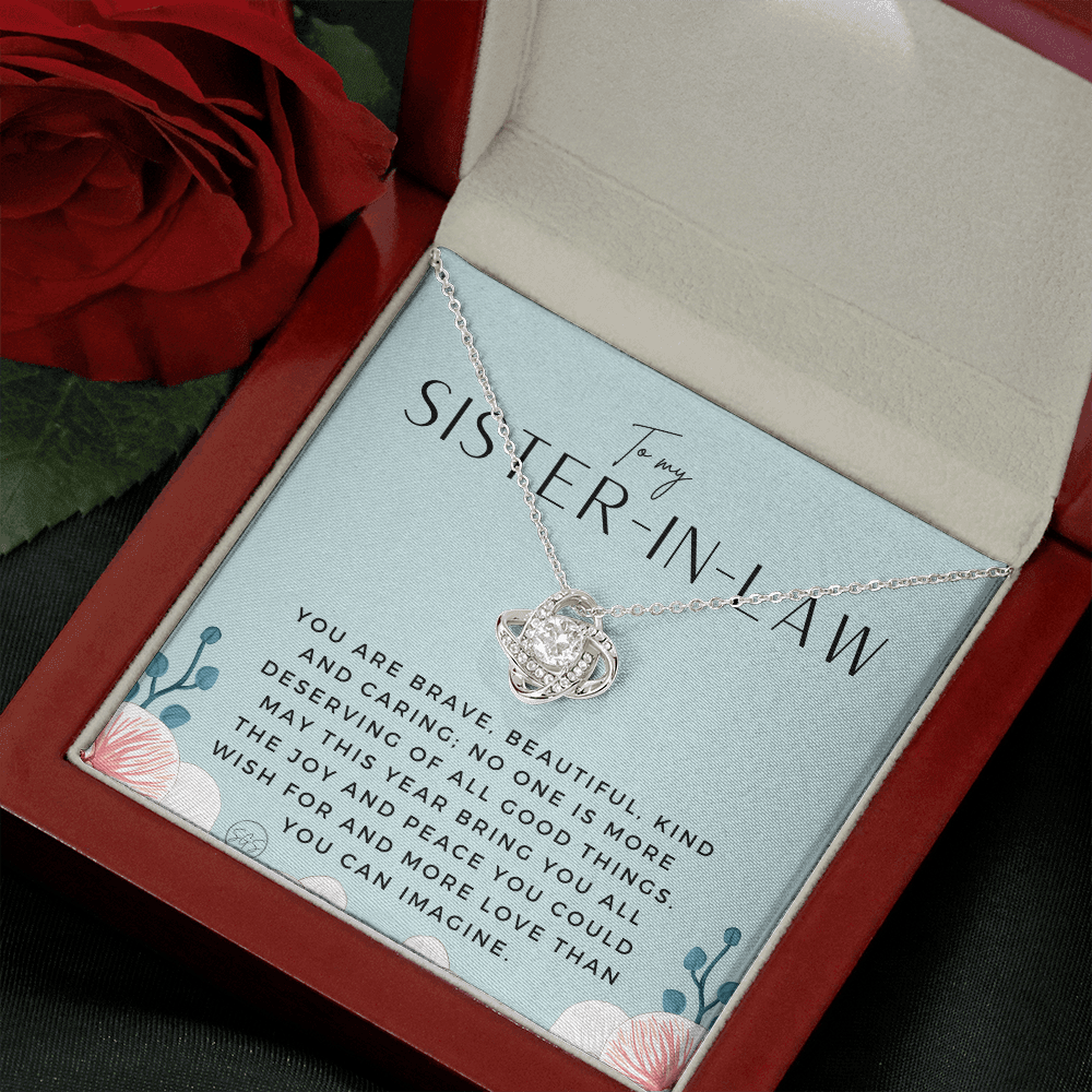 Sister-in-Law Gifts | Husband's Sister, Wife's Sister, Christmas Gift for Sister in Law, Birthday, Wedding, Future Sister Necklace 1103cKA