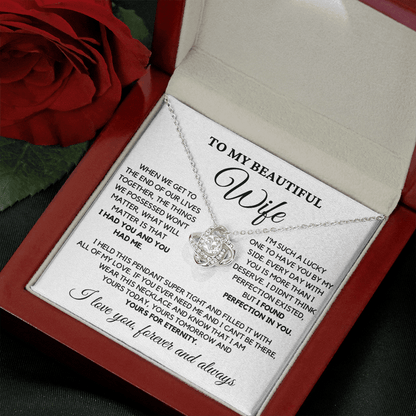 Romantic Gift for Wife - I Had You and You Had Me