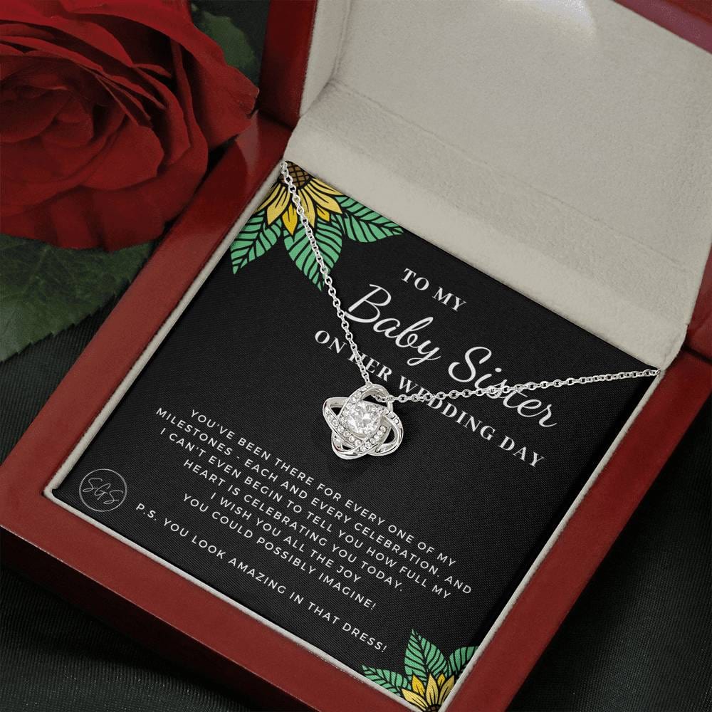 sisterwedding 0628N Necklace Love Knot