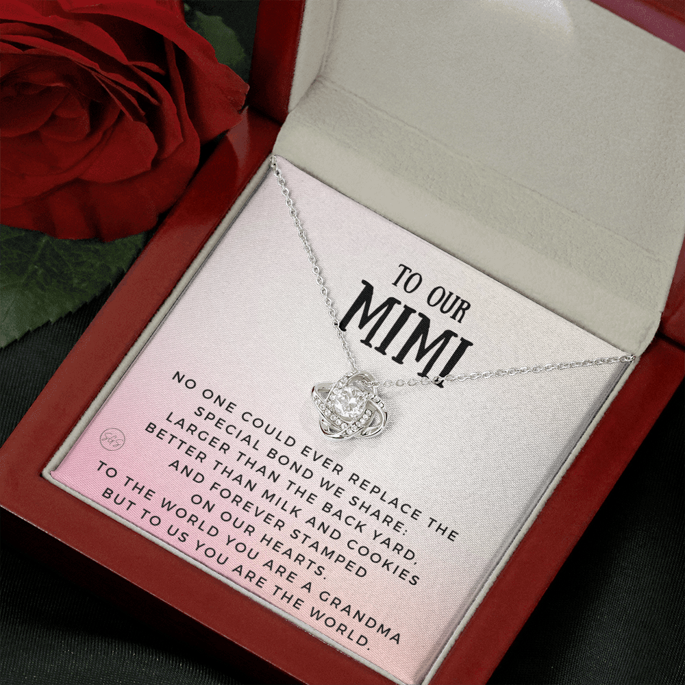 Gift for Mimi | Grandmother Nickname, Grandma, Mother's Day Necklace, Birthday, Get Well, Missing You, Mimi Definition, Christmas, From Family Grandkids  Granddaughter Grandson 1118bK