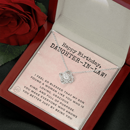 Daughter in Law Gift | Future DIL, Bonus Daughter, From Mother in Law, Father in Law, In Laws, For the Bride, Son's Wife, Fiance 1012DILhbKA