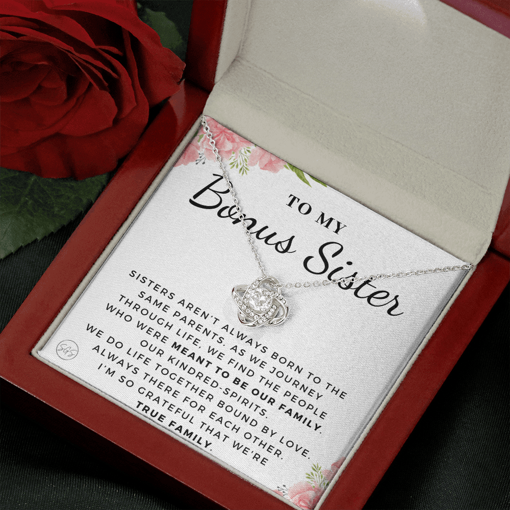 Bonus Sister Gift | Sister in Law Gift, Best Friend Necklace, Roommate, Step Sister, Christian, Birthday 25th, 16th, 30th, Christmas 1104aKA