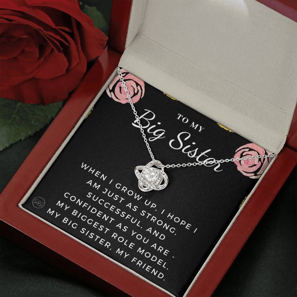 1111k Necklace Love Knot
