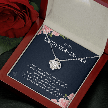 Daughter in Law Gift | Future DIL, Bonus Daughter, From Mother in Law, Father in Law, In Laws, For the Bride, Son's Wife, Fiance 1012DILdKA