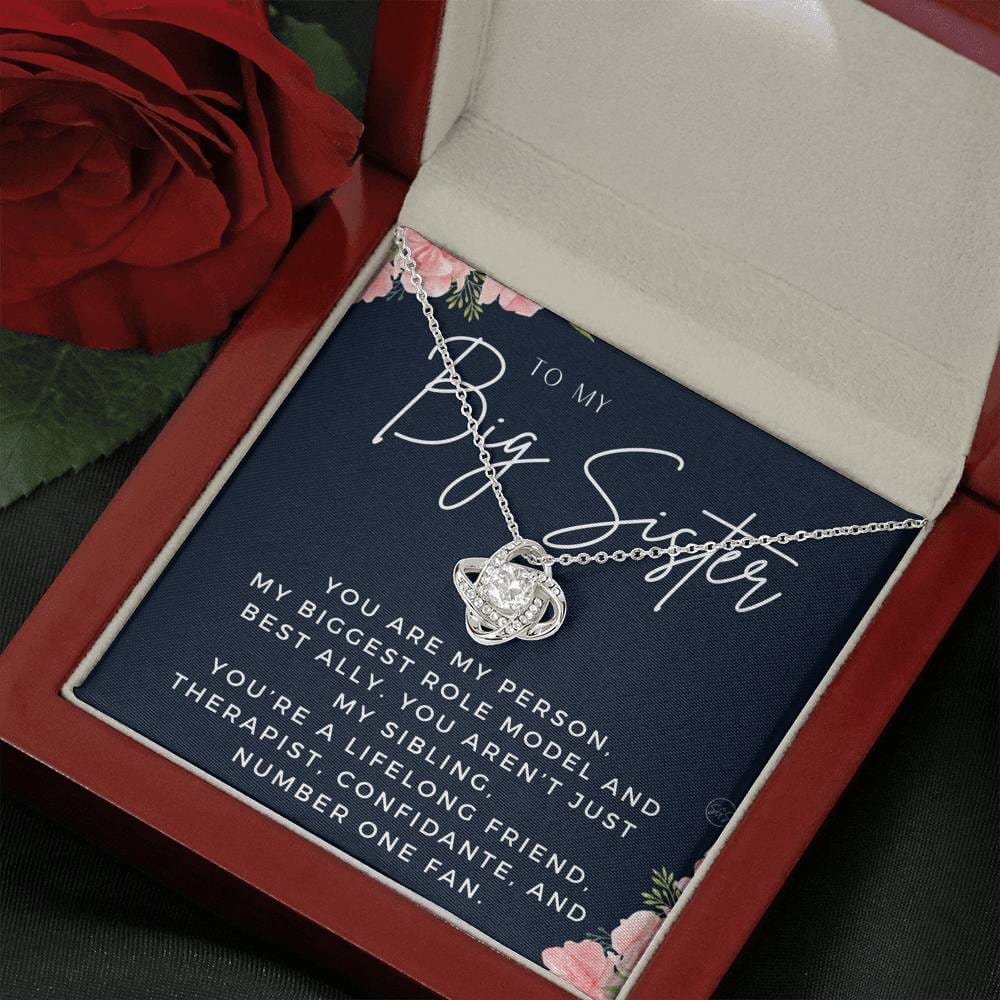 1111b Necklace Love Knot