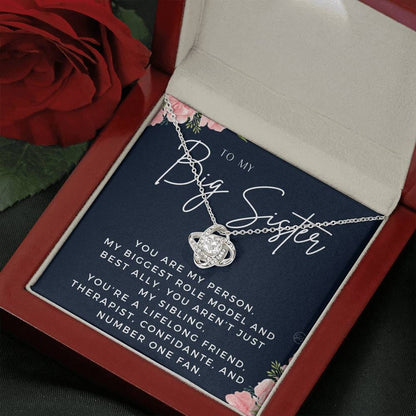 1111b Necklace Love Knot