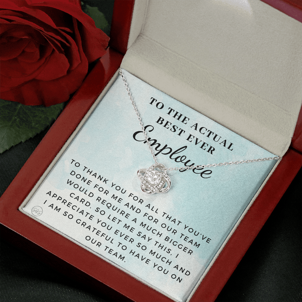 1126ee Necklace Love Knot
