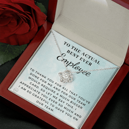 1126ee Necklace Love Knot