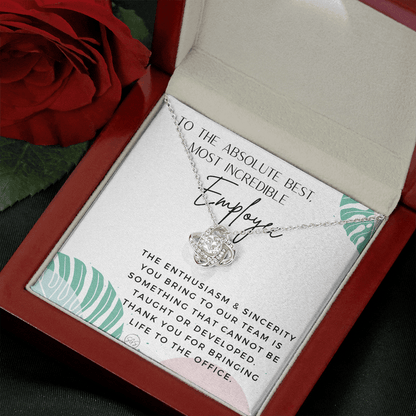 1126eg Necklace Love Knot