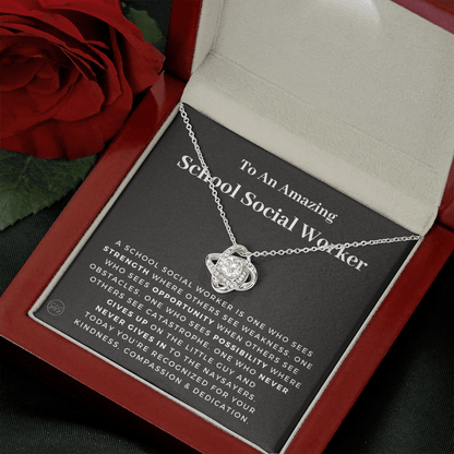 School Social Worker Gift | Thank You Case Worker, Future LCSW, Graduation, From Parents, Students, MSW Appreciation Retire