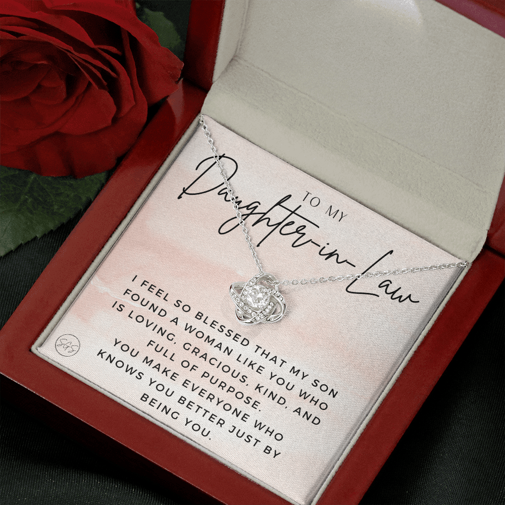 Daughter in Law Gift | Future DIL, Bonus Daughter, From Mother in Law, Father in Law, In Laws, For the Bride, Son's Wife, Fiance 1012DILaKA