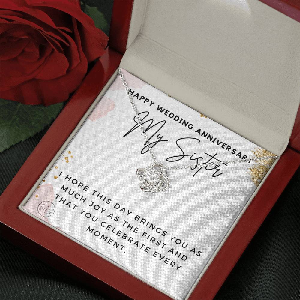 Sister Wedding Anni 0707e Necklace Love Knot