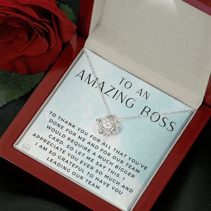 1215bg Necklace Love Knot