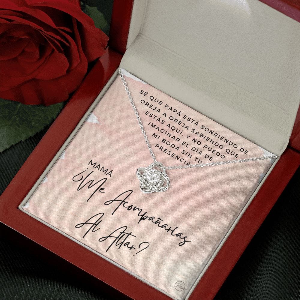 Mamá ¿Me Acompañarías Al Altar? | Mom, Will You Walk Me Down the Aisle? Give Me Away Proposal En Espanol, Spanish Mother of the Bride Gift 2