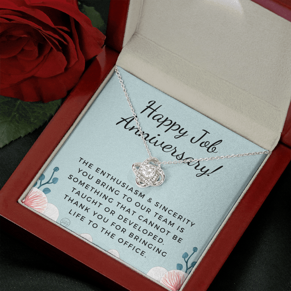 Happy Job Anniver. - Gift from Boss, Hustle, Congrats, Thank You Gift, Employee Appreciation, Work Anniversary, Small Business Gifts, Years of Service, Blue