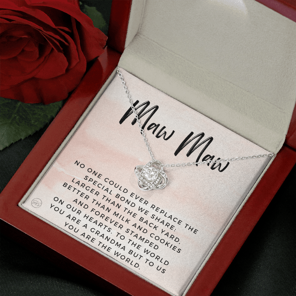 Gift for Maw Maw | Grandmother Nickname, Grandma, Mother's Day Necklace, Birthday, Get Well, Missing You, Maw Maw Definition, Christmas, From Family Grandkids  Granddaughter Grandson 1118aK