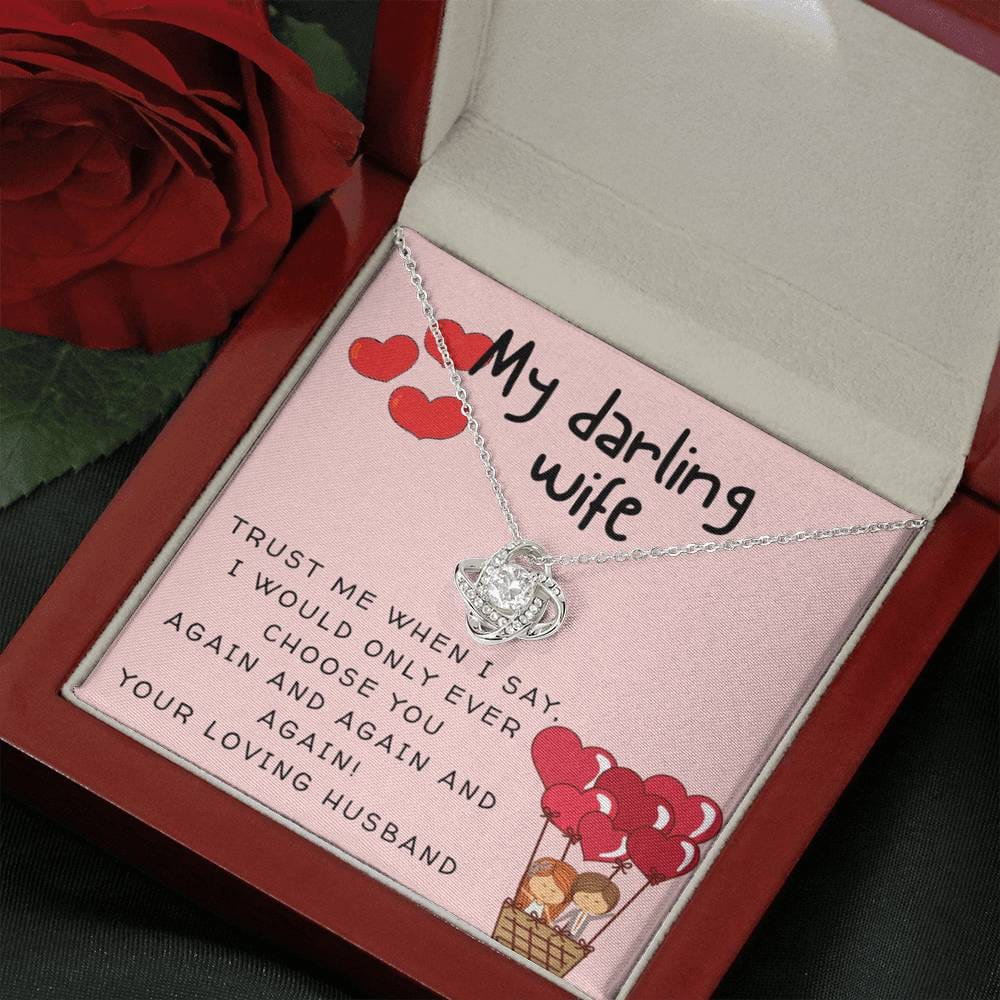 Love Knot - My Darling Wife - Hot Air Balloon