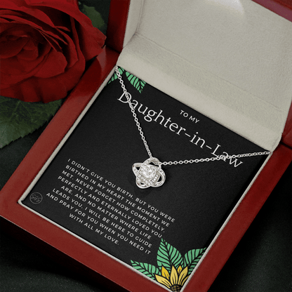 Daughter in Law Gift | Future DIL, Bonus Daughter, From Mother in Law, Father in Law, In Laws, For the Bride, Son's Wife, Fiance 1012DILgKA
