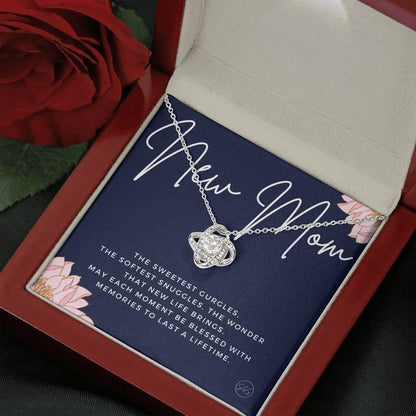 new mom 0709n Necklace Love Knot