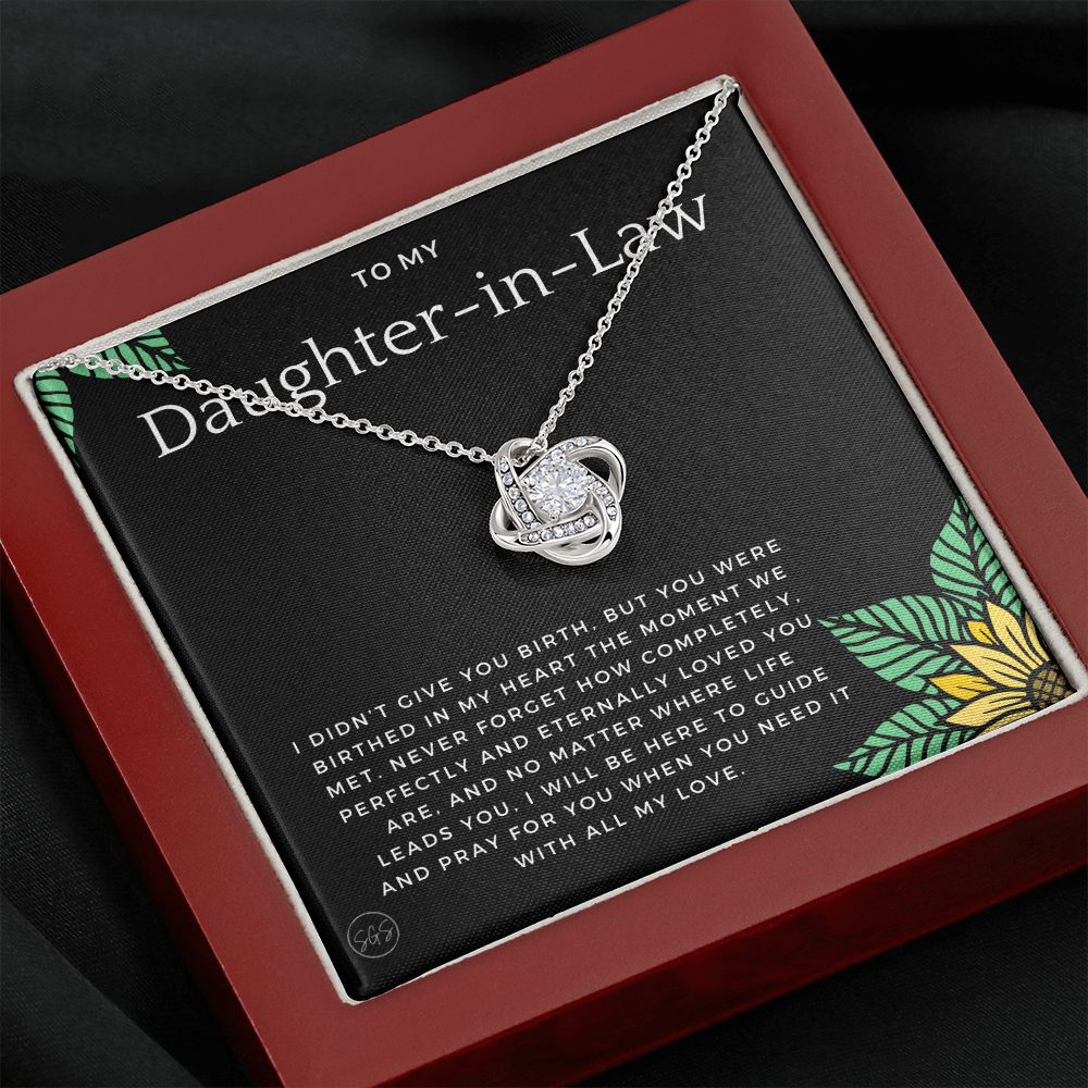 Daughter in Law Gift | Future DIL, Bonus Daughter, From Mother in Law, Father in Law, In Laws, For the Bride, Son's Wife, Fiance 1012DILgKA