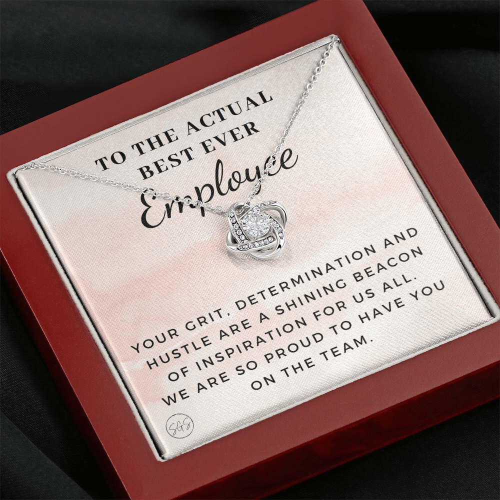 1126ec Necklace Love Knot