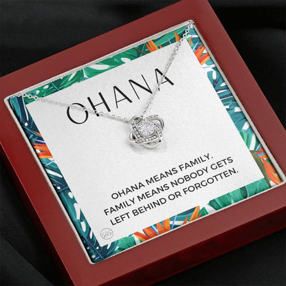 0929 ohana2 Necklace Love Knot