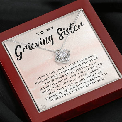 grieving sis 0723h Necklace Love Knot