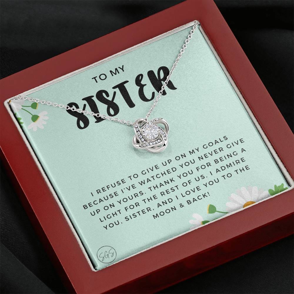 Sister 0705F Necklace Love Knot