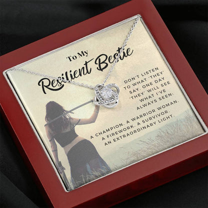 bestie 0721g Necklace Love Knot