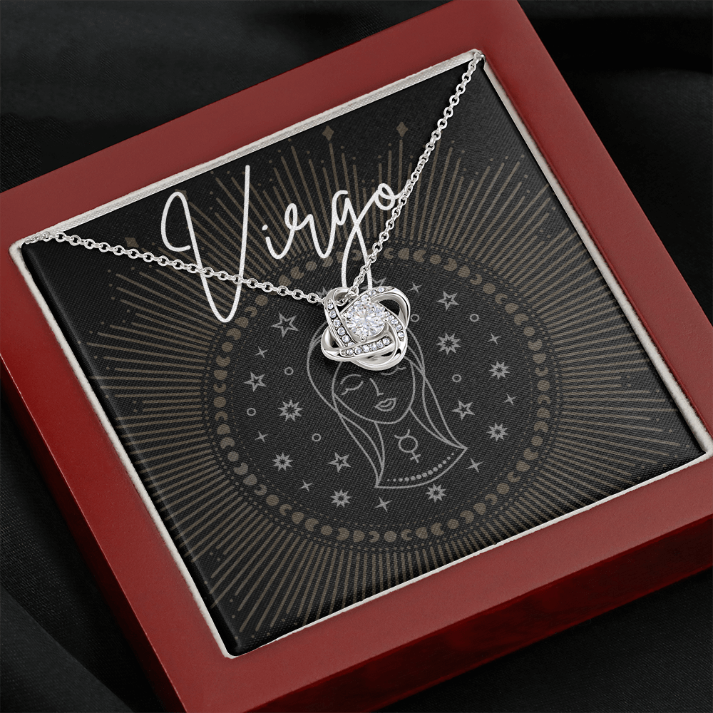 Virgo Zodiac Necklace | Gift for a Witchy Woman, Zodiac Sign, Astrology Gift, Tarot, Best Friend Gift, Coven Sisters, Christmas, Birthday