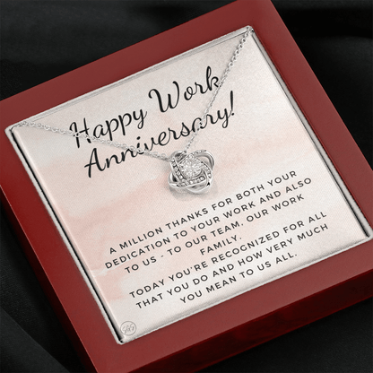 Happy Work Anniv. - Gift from Boss, Hustle, Congrats, Thank You Gift, Employee Appreciation, Job Anniversary, Small Business Gifts, Years of Service