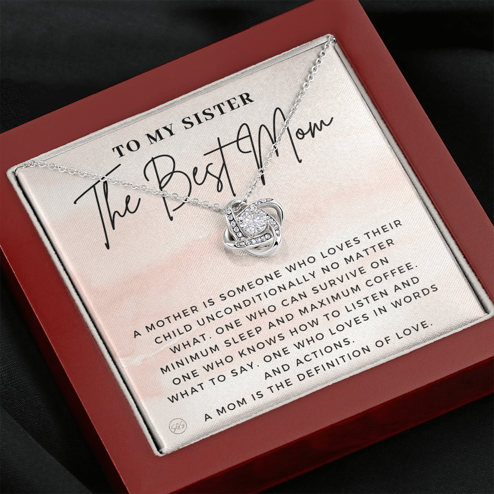 My Sister, An Incredible Mom | Gift for Pregnant Sister, Mother's Day Gift for Sister, Christmas Present for Sister-in-Law, New Mom, Second Child Baby Shower 1112scKA