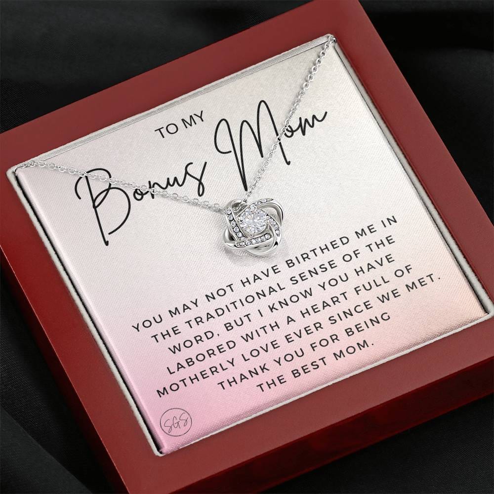 0907tB Necklace Love Knot