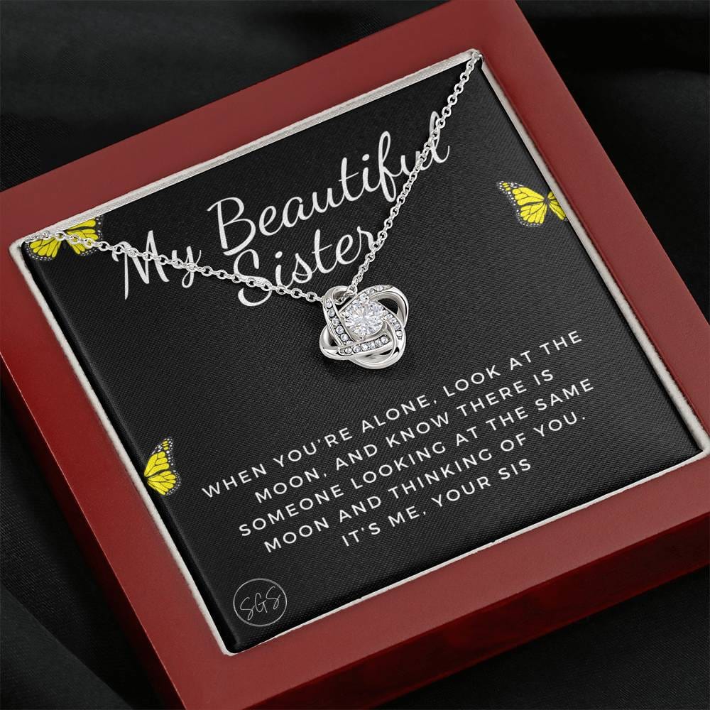 Beautiful Sister 0705C Necklace Love Knot