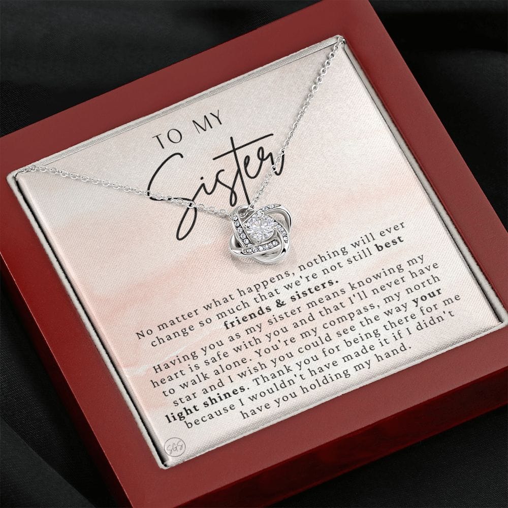 Sister Gift | Sister Christmas Gift, Sister Necklace, Birthday Gift for My Sister, Sentimental Gift Sisters, Christmas Gifts for Sister, 7