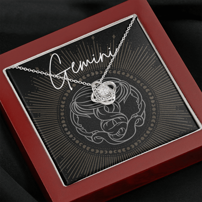 Gemini  Zodiac Necklace | Gift for a Witchy Woman, Zodiac Sign, Astrology Gift, Tarot, Best Friend Gift, Coven Sisters, Christmas, Birthday