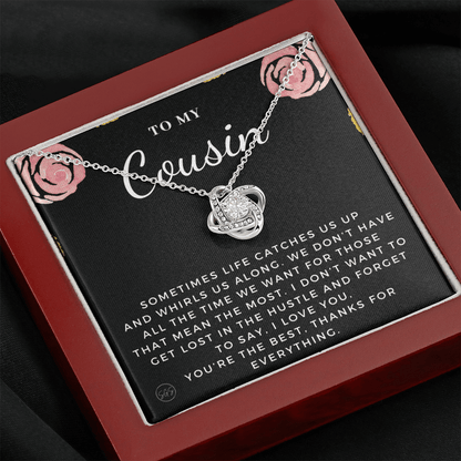 Gift for Cousin | Cousin Crew Necklace, Cousins and Best Friends, I Miss You Present, Gift for Birthday, Graduation, Thinking of You 2411K