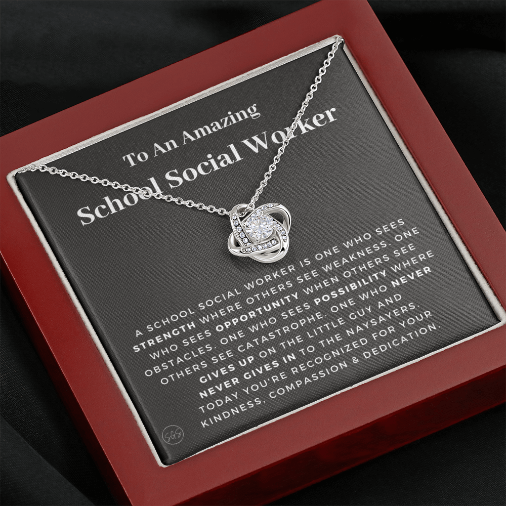 School Social Worker Gift | Thank You Case Worker, Future LCSW, Graduation, From Parents, Students, MSW Appreciation Retire