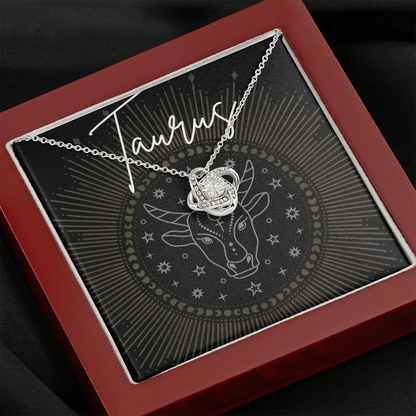 Taurus Zodiac Necklace | Gift for a Witchy Woman, Zodiac Sign, Astrology Gift, Tarot, Best Friend Gift, Coven Sisters, Christmas, Birthday