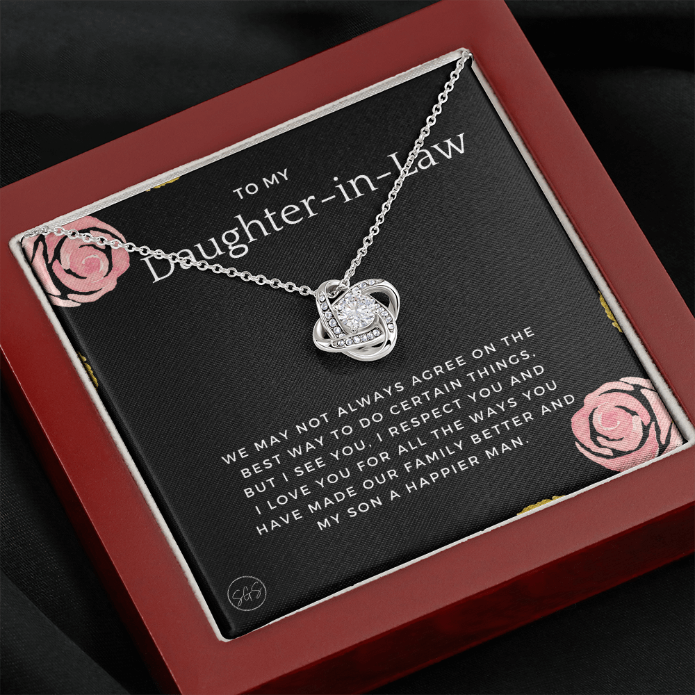 Daughter in Law Gift | Future DIL, Bonus Daughter, From Mother in Law, Father in Law, In Laws, For the Bride, Son's Wife, Fiance 1012DILeKA