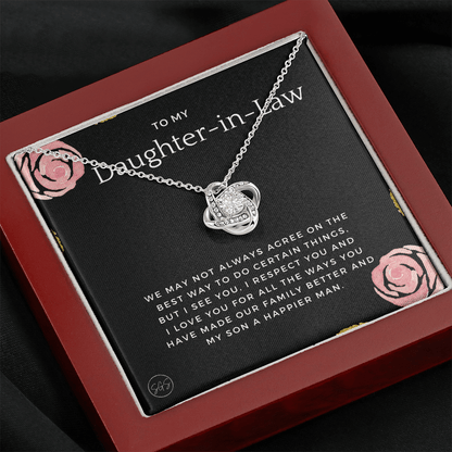 Daughter in Law Gift | Future DIL, Bonus Daughter, From Mother in Law, Father in Law, In Laws, For the Bride, Son's Wife, Fiance 1012DILeKA