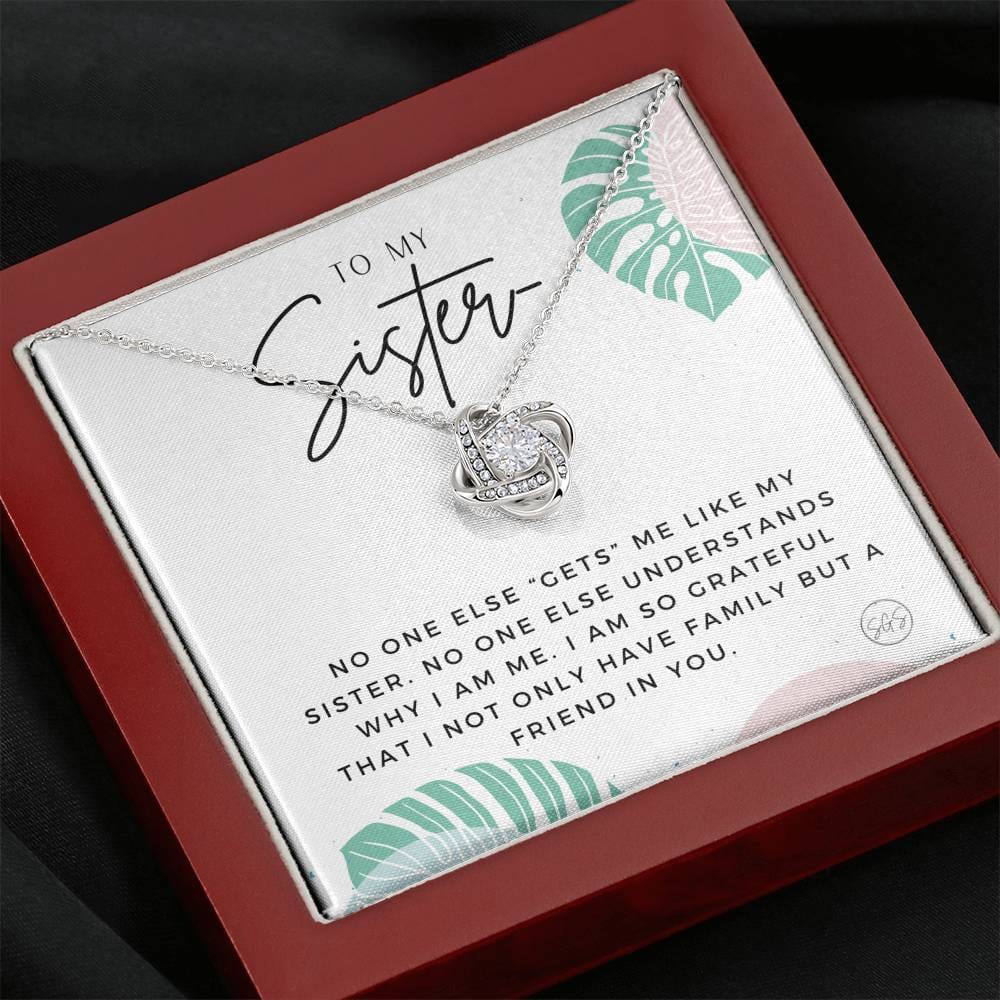 Sister 0705N Necklace Love Knot