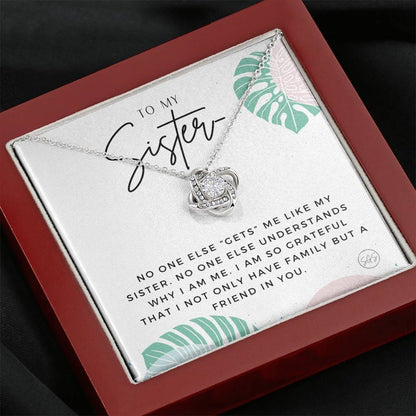 Sister 0705N Necklace Love Knot