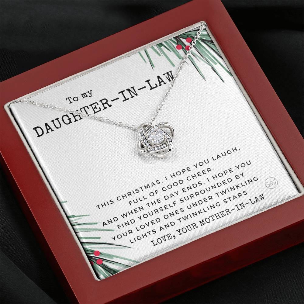 DILxmas6 Necklace Love Knot
