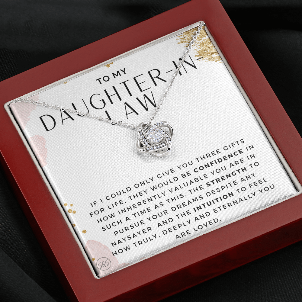 1012DILcKADaughter in Law Gift | Future DIL, Bonus Daughter, From Mother in Law, Father in Law, In Laws, For the Bride, Son's Wife, Fiance