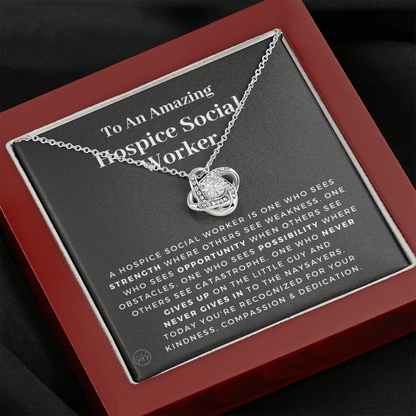 Hospice Social Worker Gift | Thank You Case Worker, LCSW, Social Work, Graduation, From Family, Essential Worker, MSW Appreciation Retire