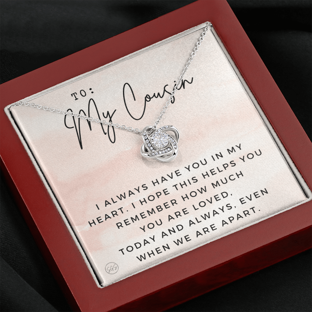 Gift for Cousin | Cousin Crew Necklace, Cousins and Best Friends, I Miss You Present, Gift for Birthday, Graduation, Thinking of You 2408K