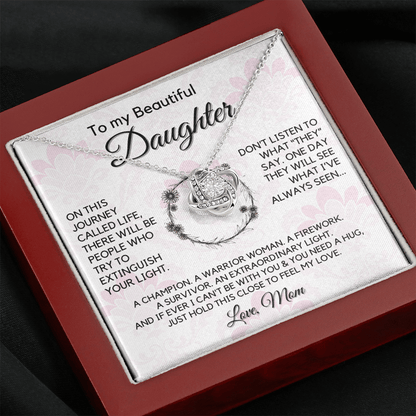 81 Necklace Love Knot