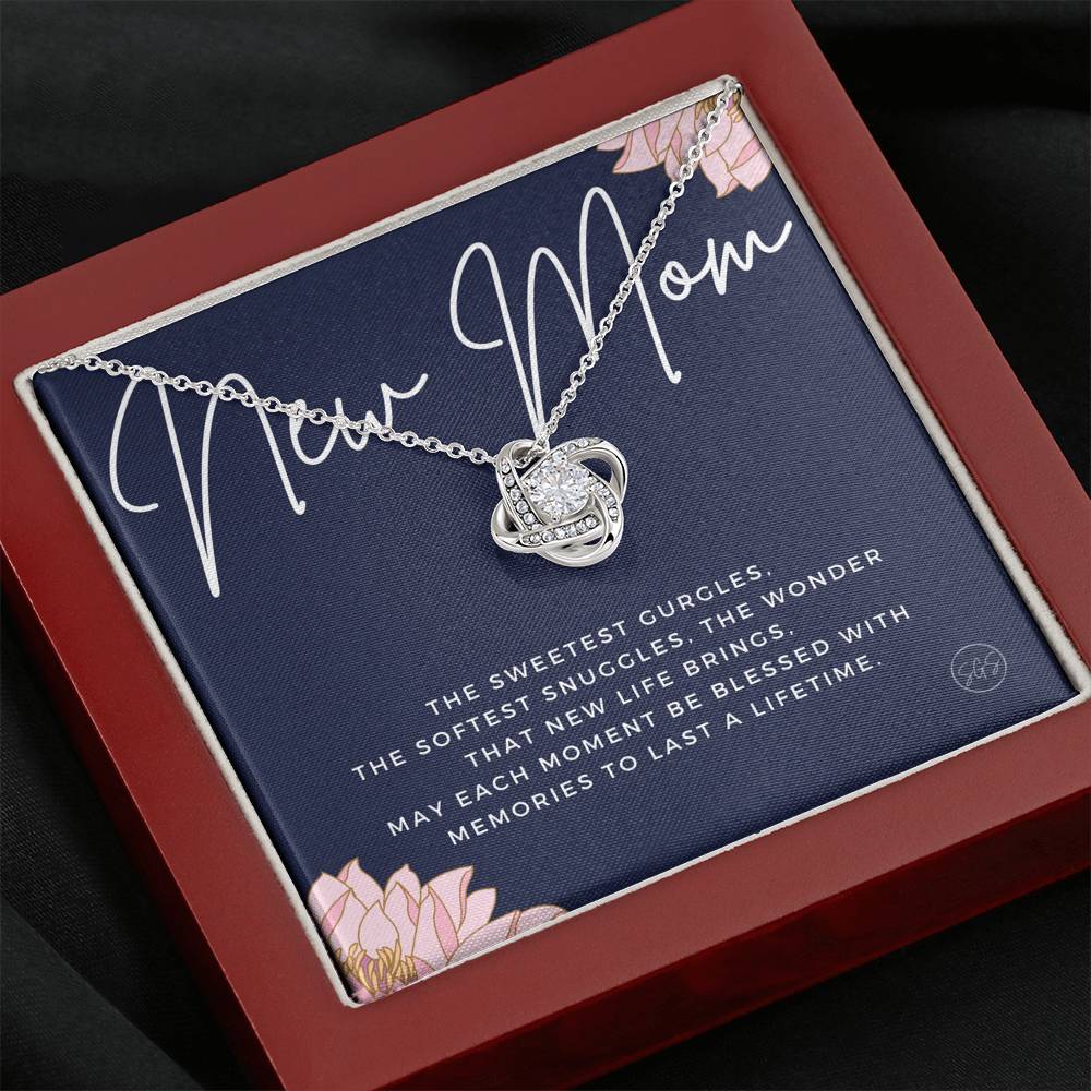 new mom 0709n Necklace Love Knot